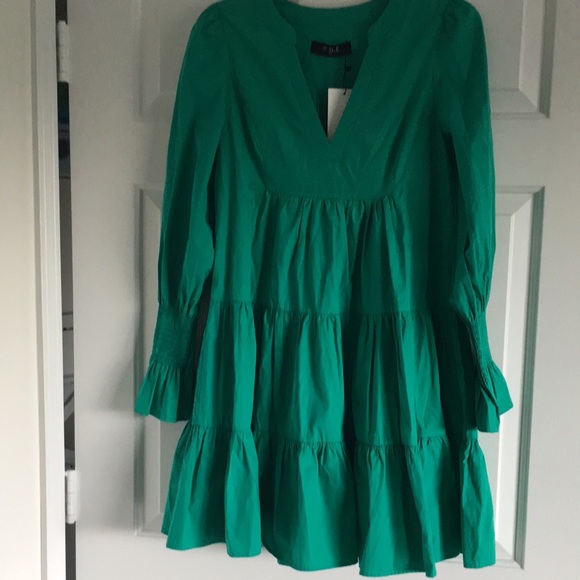 NWT Tuckernuck Kenzo dress in jade green S - Picture 3 of 13